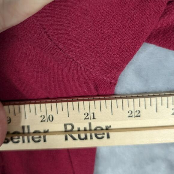 Razorbacks Shirt Mens Large Red Woo Pig Sooie Hogs Arkansas Football Basketball - Picture 6 of 7